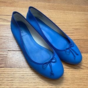 J Crew blue ballet flats